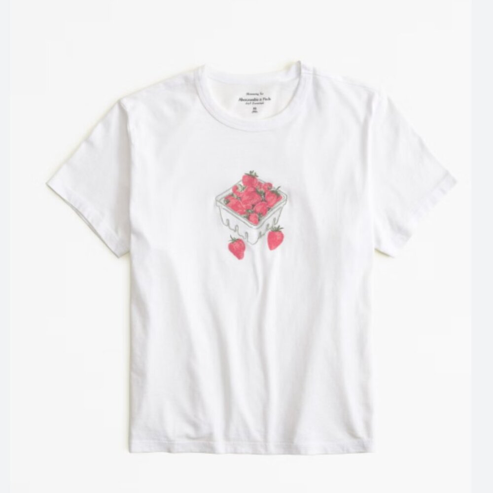 Abercrombie & Fitch Skimming Strawberry shirt